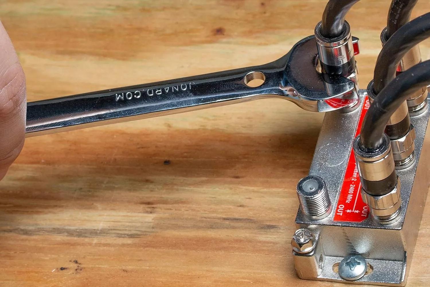 Jonard ASW-716 7/16 Angled Speed Wrench